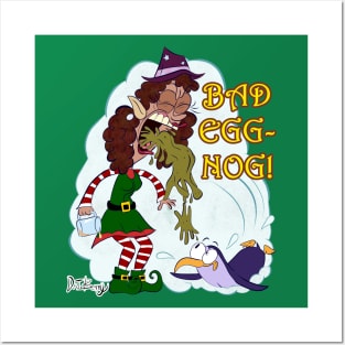 Bad Eggnog! Posters and Art